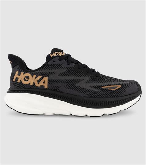 HOKA Women's Clifton 9 Black/Copper - MyFootDr Shop