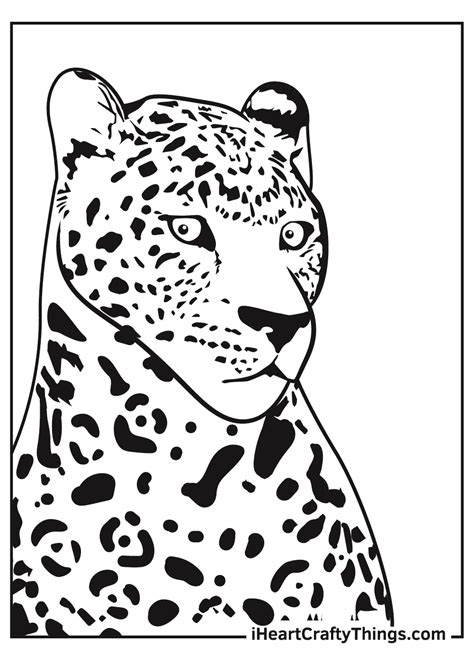 Baby Jaguar Coloring Pages Free