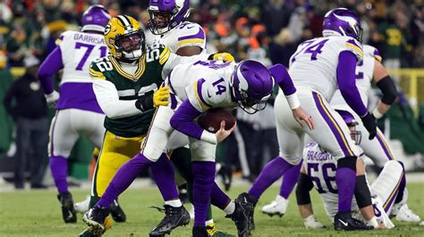 Vikings eliminated from NFC Playoffs after 37-10 blowout loss to Packers | FOX 9 Minneapolis-St ...