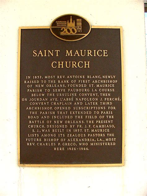 Saint Maurice Catholic Church, New Orleans, LA