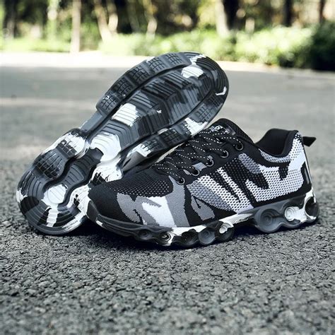 GOMNEAR Military Camouflage Men Running Shoes Sports Running Sneakers ...