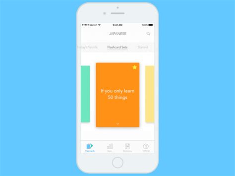 Learning with Flashcards by Rachel Lee on Dribbble