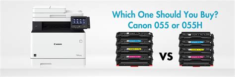 Canon 055 vs 055H, Which One Should I Buy?