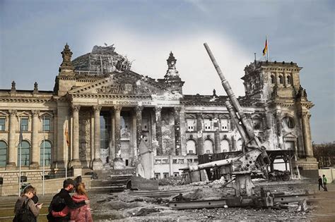 Incredible Pictures Comparing Berlin at the End of World War II and Now ...