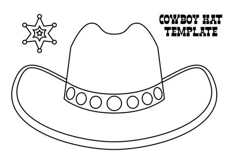 7 Best Images of Cowboy Hat Printable Template - Cowboy Hat Applique ...