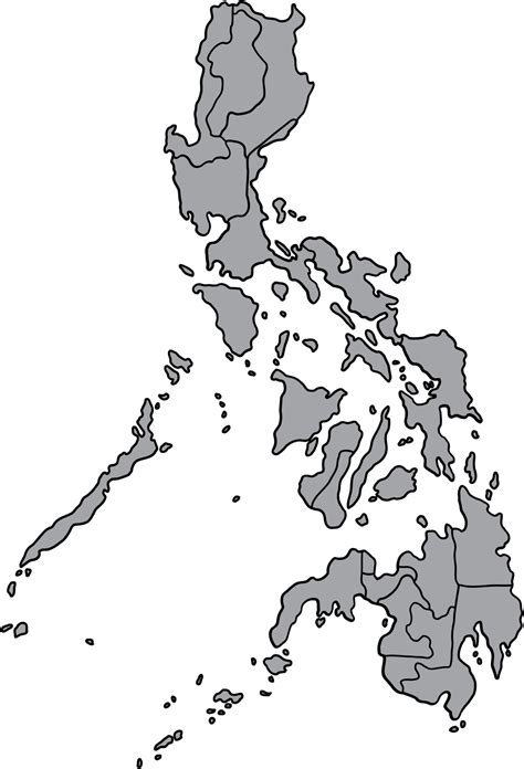 doodle freehand drawing of philippines map. 19633210 PNG