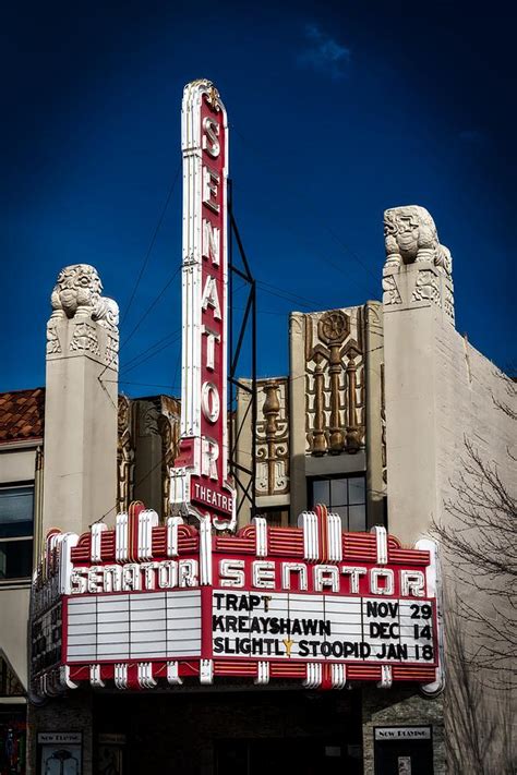 The Historic Senator Theatre Photograph by Mountain Dreams - Fine Art ...