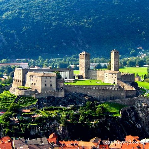 Castelgrande, #Ticino, #Switzerland Part of the Castles of #Bellinzona UNESCO World Heritage ...