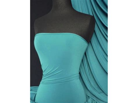 Teal 4 Way Stretch Soft Touch Fabric