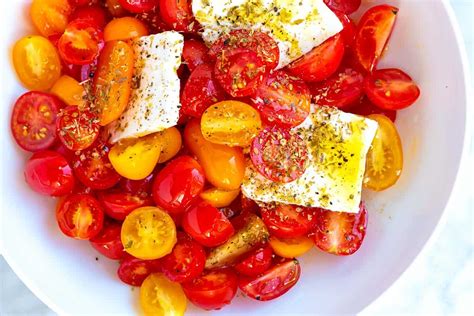 Easy Cherry Tomato Salad Recipe