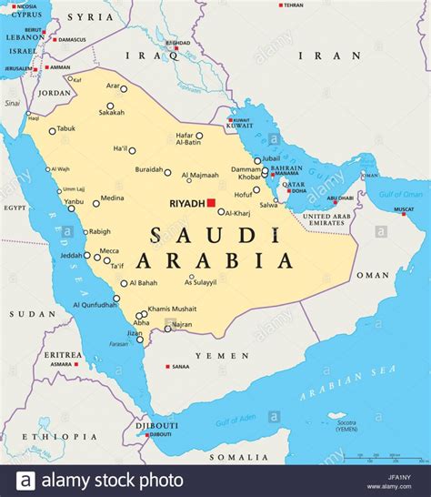 Printable Map Of Saudi Arabia - Printable Maps