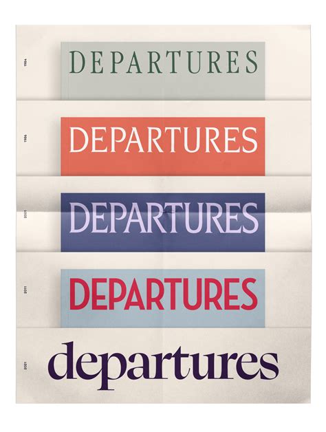 Departures Goes From the Past to the Present With a New Worldly Brand ...