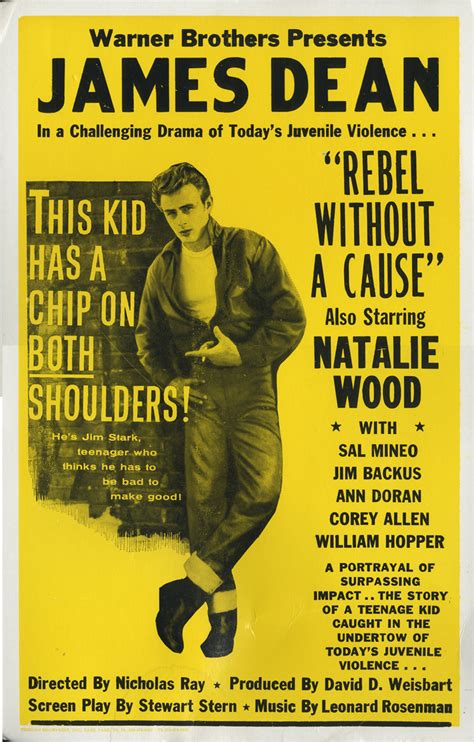 Rebel Without a Cause - Poster - Rebel Without a Cause Photo (44058596) - Fanpop