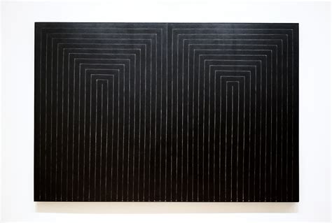 Frank Stella Black Paintings