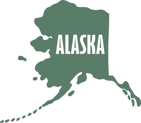 outline drawing of alaska state map. 26573702 PNG