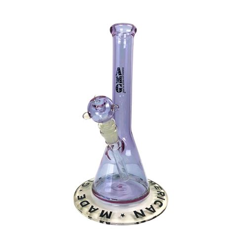 AMG Glass 10 inch Wide Base Bong Water Pipe – Glass City Pipes