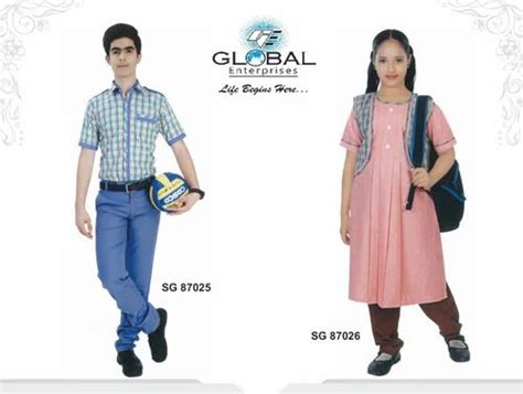 Global Enterprises Summer Cotton School Uniform at Rs 650/piece in Hyderabad