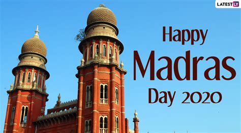 Madras Day 2020 HD Images & Wallpapers For Free Download Online ...