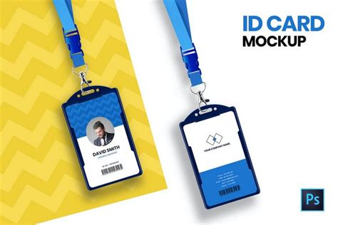 30+ Hanging ID Card Mockups For Professional Identity - Templatefor