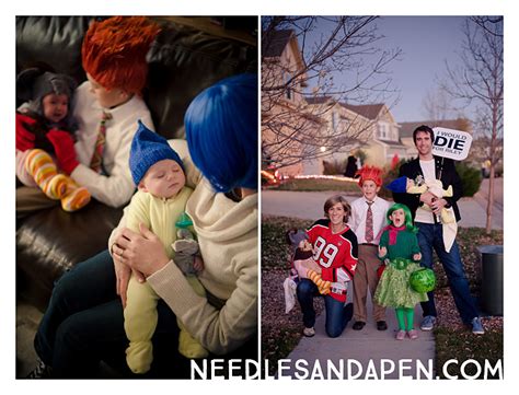 Disney’s Inside Out Halloween Costumes | Family Cosplay » Needles and a Pen