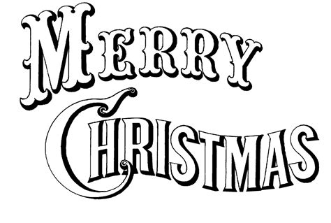 Merry Christmas Stencil Free Printable | Free Printable