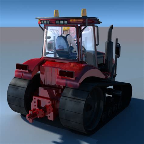 farm tractor 3d model