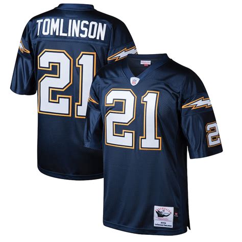 Mitchell & Ness LaDainian Tomlinson San Diego Chargers Navy Throwback ...