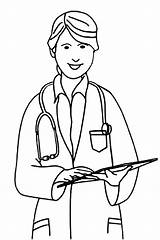 Beautiful Nurse Coloring Page  Free Printable Pages For Kids sketch template