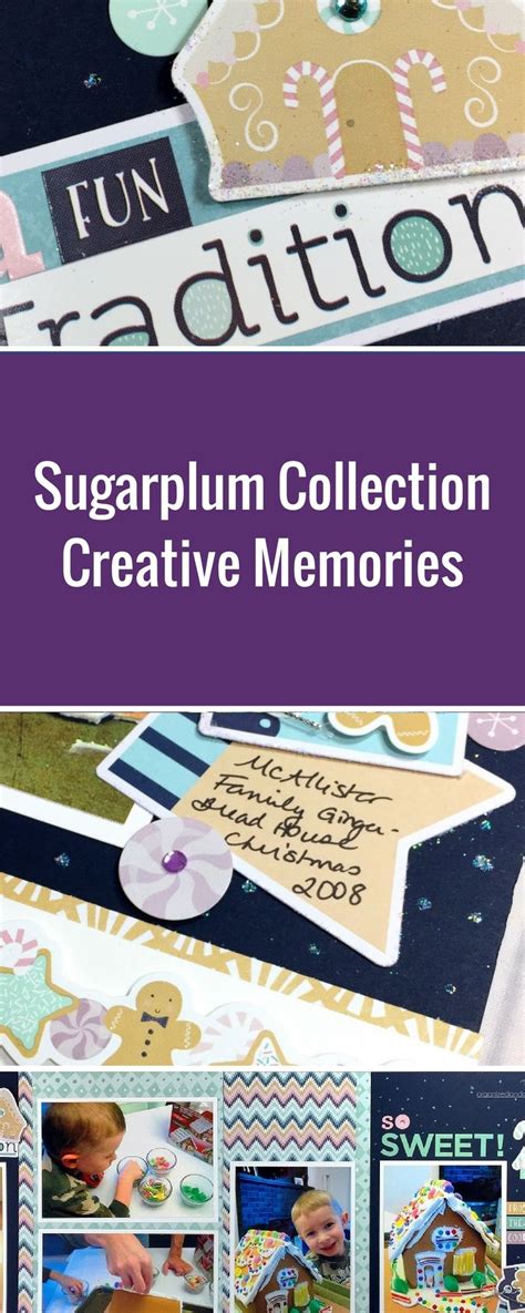 Double Page Layout featuring the Sugarplum Collection from Creative Memories | Designed by ...