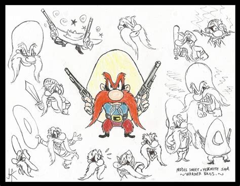 Yosemite Sam Drawing at GetDrawings | Free download