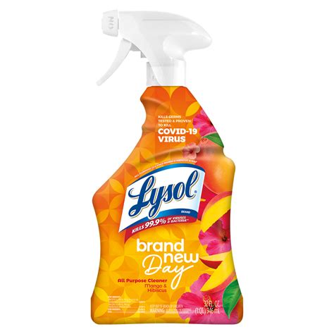 SmartLabel - LYSOL® LYSOL® All Purpose Cleaner - Brand New Day™ - Mango & Hibiscus