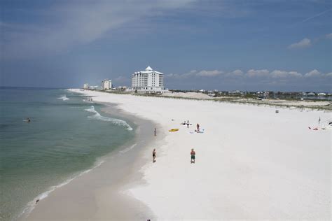 Pensacola Beach -- look at that white, sugar sand | Pensacola beach, Florida tourism, Beach