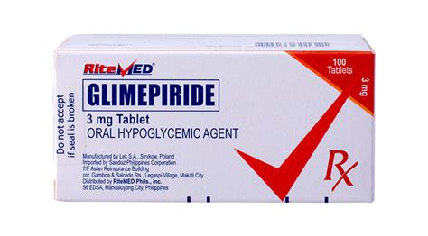 Diabetes | RM GLIMEPIRIDE 3 MG TAB | RiteMED