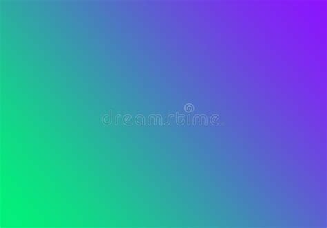 Two Color Gradient Background Blue and Green Stock Illustration ...