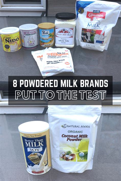 8 Best Powdered Milk Brands in 2020 | 99Boulders