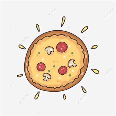 Creative Sun Hd Transparent, Sun Pizza Creative Illustration, Pizza, Illustration, Creativity ...