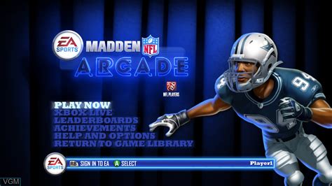 Madden NFL Arcade for Microsoft Xbox 360 - The Video Games Museum