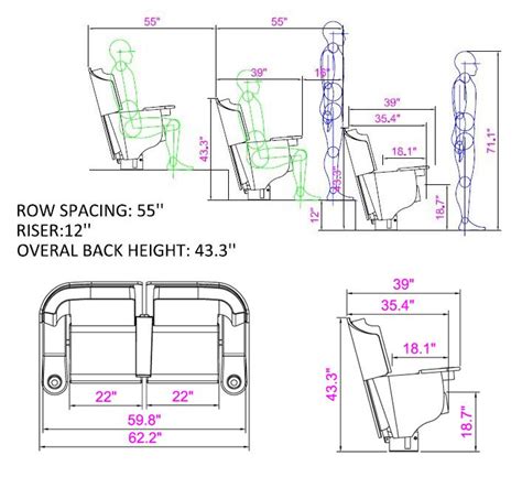 dimensions of an auditorium - Google Search | Auditorium seating ...