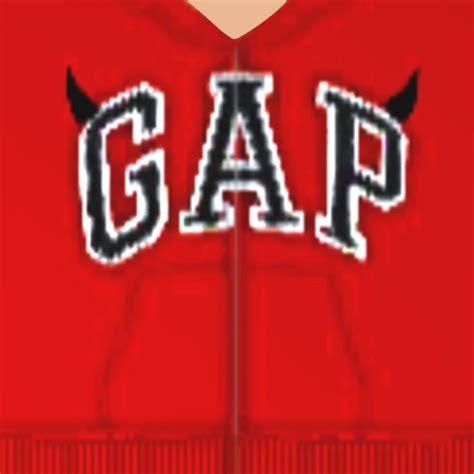 Red GAP Hoodie ️ in 2022 | Roblox t shirts, Hoodie roblox, Free t shirt design