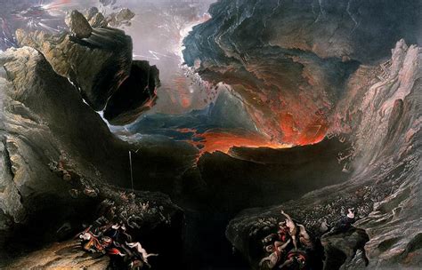 John Martin - The Great Day of His Wrath (c. 1853) : museum