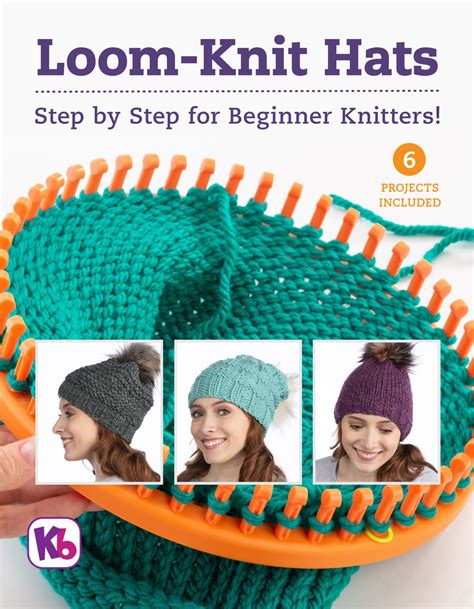 Loom Knit Hats eBook - Knitting Board