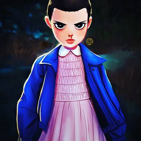 Stranger Things - Eleven Millie Bobby Brown, Female Characters, Zelda ...