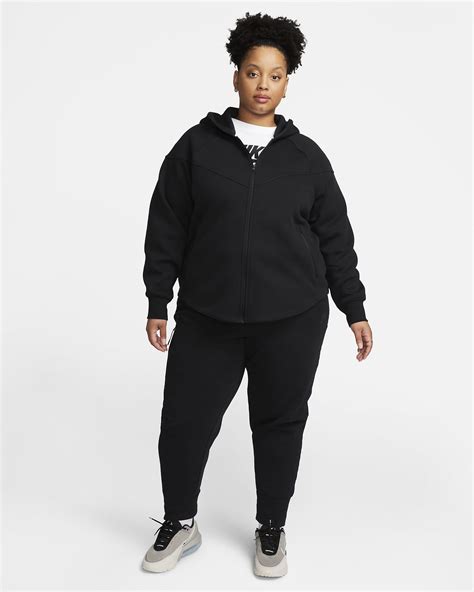 Nike Sportswear Tech Fleece Windrunner Women's Full-Zip Hoodie (Plus size). Nike PT
