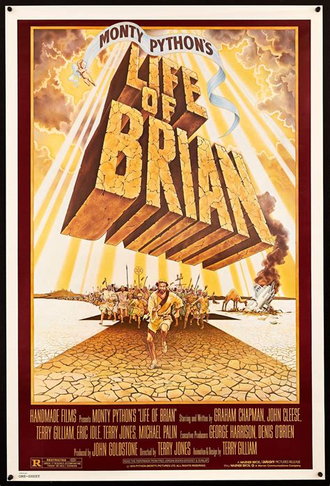 Monty Python's Life Of Brian Movie Poster | 1 Sheet (27x41) Original Vintage Movie Poster