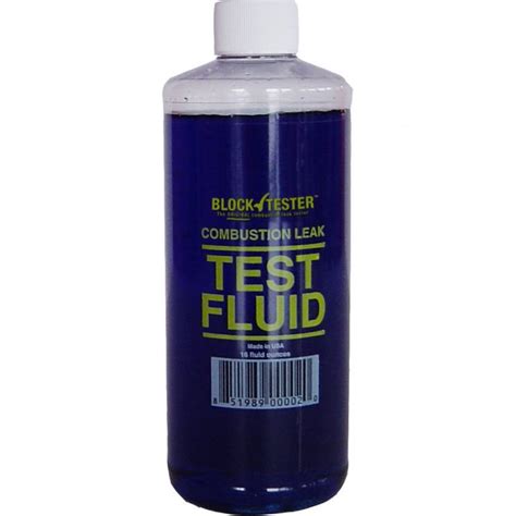 Block Tester BT-600 Combustion Leak Test Fluid 16 ounce - Block Tester