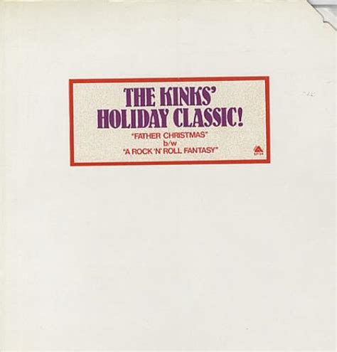 The Kinks Father Christmas US Promo 12" vinyl single (12 inch record / Maxi-single) (58138)