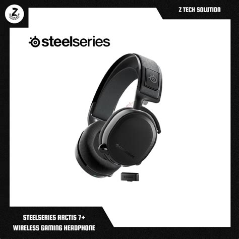 SteelSeries Arctis 7+ Wireless 7.1 Sonar Gaming Headset 2.4GHz | Shopee ...