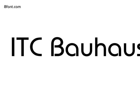 ITC Bauhaus Medium - Free Font Download