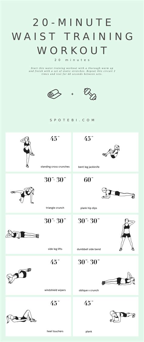 20-Minute Waist Training Workout