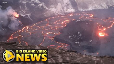 Kilauea Eruption Update: Volcano Summit Overflight (Jan. 11, 2021 ...